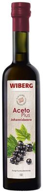 WIBERG AcetoPlus Johannisbeere Essig-Fruchtzubereitung mit dezenter Säure 500ml