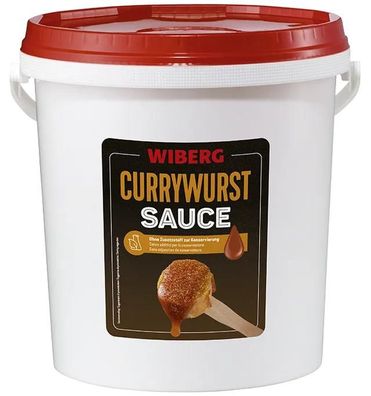 WIBERG Currywurst Sauce Ohne Zusatzstoff zur Konservierung 5L