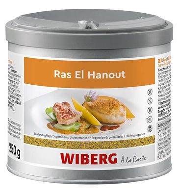 WIBERG Ras El Hanout Gewürzzubereitung orientalischer Art 250g