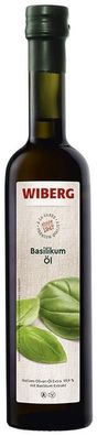 WIBERG Basilikum-Öl Natives Oliven-Öl Extra 99,9 % mit Basilikum-Extrakt 500ml