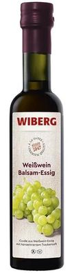 WIBERG Weißwein Balsam-Essig Cuvée aus Weißwein-Essig mit konzentriertem Traubensa