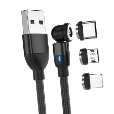 Magnetisches Kabel (USB-C - Micro USB - Lightning - 1m?