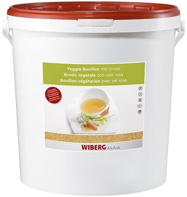 WIBERG Veggie-Bouillon mit Ursalz pflanzlich 15KG