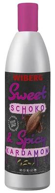 WIBERG Sweet & Spicy – Schoko & Kardamom Süße Sauce mit Kakao und Kardamom 500ml