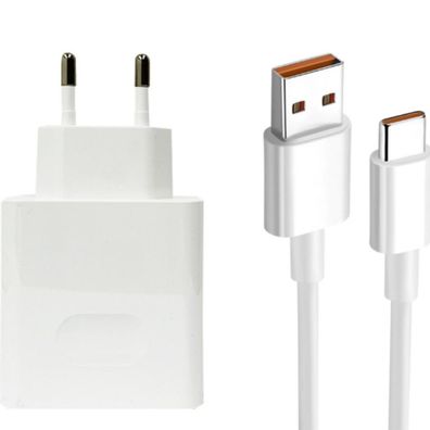 Set aus Ladegerät und Datenkabel USB-C