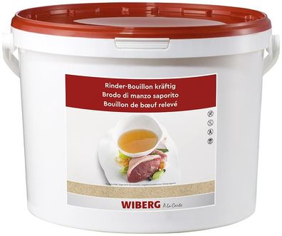 WIBERG Rinder-Bouillon kräftig ohne sichtbare Bestandteile 10KG