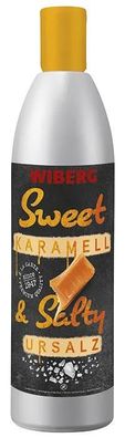 WIBERG Sweet & Salty - Karamell & Ursalz Süße Sauce mit Karamell und Salz 500ml