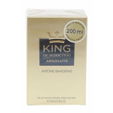 Antonio Banderas King of Seduction Absolute Edt. 200ml Spray