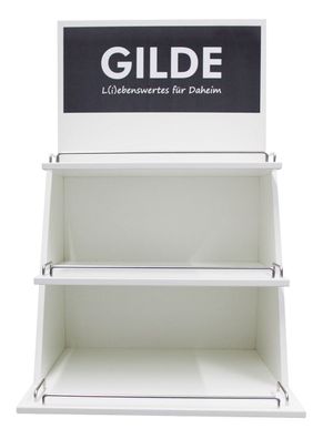 Gilde MDF Warenträger 3 Ebenen Höhe: 70.00 cm Breite: 43.50 cm Tiefe: 40.00cm 91230