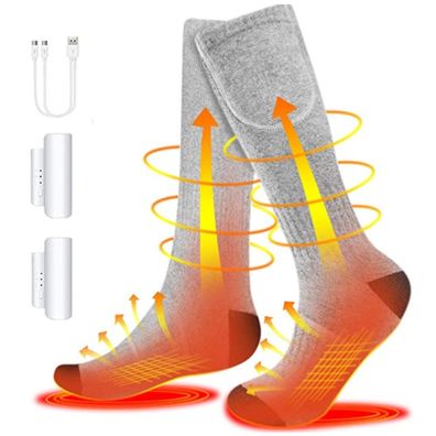 Elektrische Heizsocken Batteriesocken Thermosocken Winterfußwärmer