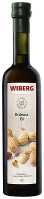 WIBERG Erdnuss-Öl Kaltgepresst, aus gerösteten Erdnüssen 500ml