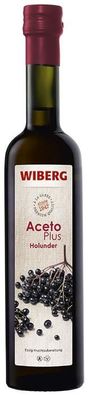 WIBERG AcetoPlus Holunder Essig-Fruchtzubereitung mit dezenter Säure 500ml