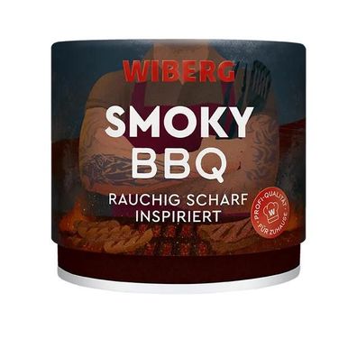 WIBERG Smoky BBQ – rauchig scharf inspiriert Würzmischung 100g