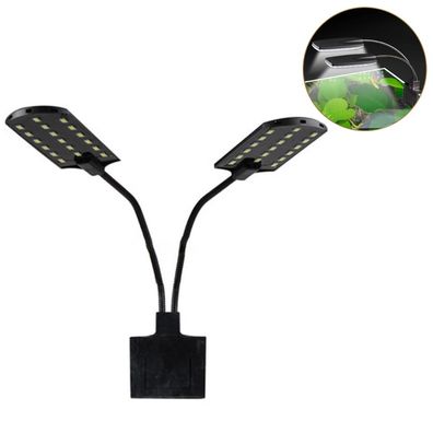 Aquarium-Clip-on-Licht mit Inline-Timer, Klemm-Aquarium-Licht