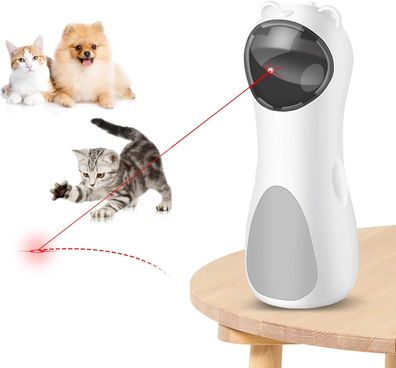 Automatisches Katzenlaserspielzeug, interaktives Katzenspielzeug fér Hauskatzen,