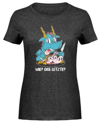 WIE? DAS LETZTE? - Damen Melange Shirt