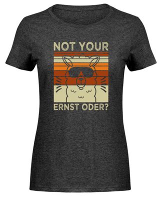 NOT YOUR ERNST ODER? - Damen Melange Shirt-O26162WE