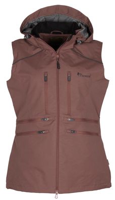 Pinewood 3180 Dog Sports Windblocker Damen Weste Maron Rose (597)