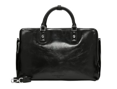 Liebeskind Berlin Koko Satchel M Lack Distresse Schwarz