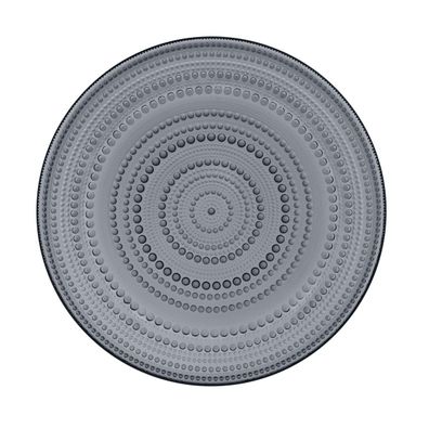 Iittala Kastehelmi Teller - 315mm - Dunkelgrau 1057145