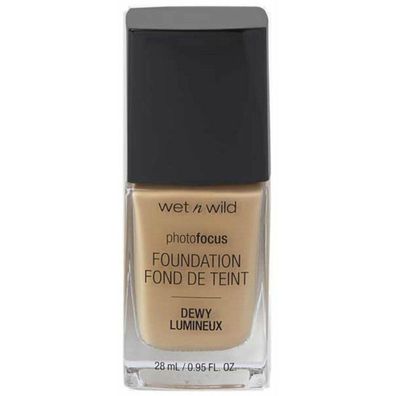 Wet N Wild Photo Focus Foundation Dewy Golden Beige 28ml