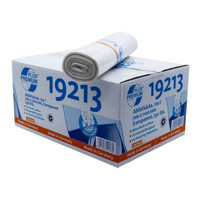 10x DEISS Premium Plus® 120 Liter Abfallsäcke Typ 60 19213 - Rolle / 120 Liter | Roll