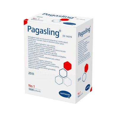 Hartmann Pagasling® Schlinggazetupfer, Gr. 1, unsteril - 1000 Stück | Packung (1000 S