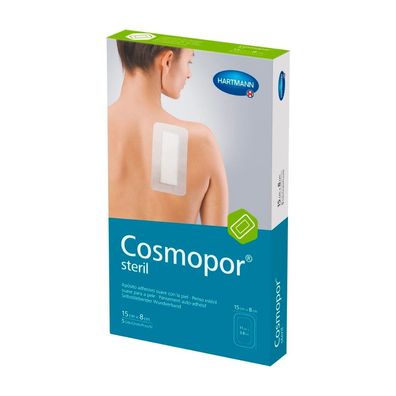 20x Hartmann Cosmopor® Steril Wundverband - 5 Stück - 15 x 8 cm | Packung (5 Stück)