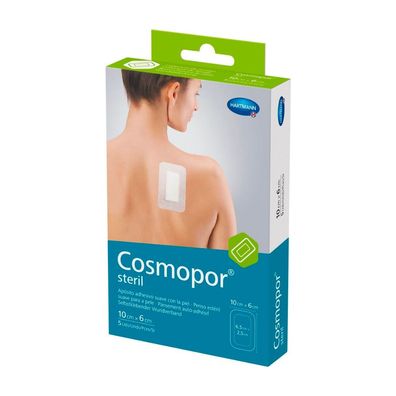 20x Hartmann Cosmopor® Steril Wundverband - 5 Stück - 10 x 6 cm | Packung (5 Stück)