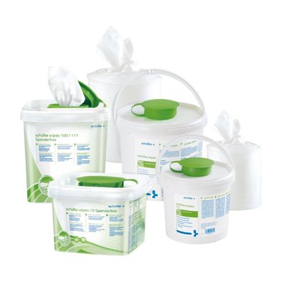 5x schülke wipes Feuchttuchspender -INT- 5x 1ST K| Packung (1 Eimer)