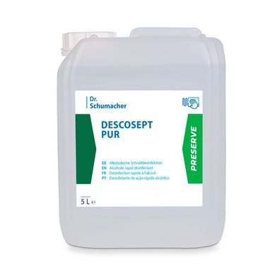 Dr. Schumacher Descosept Pur, Schnelldesinfektion 5 Liter | Kanister (5 l)