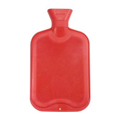 Wärmflasche, rot, 2 L | Packung (1 Stück)