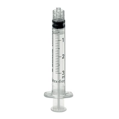 B. Braun Omnifix® Luer Lock Solo Einmalspritze, 3 ml - 100 Stück | Packung (100 Stück