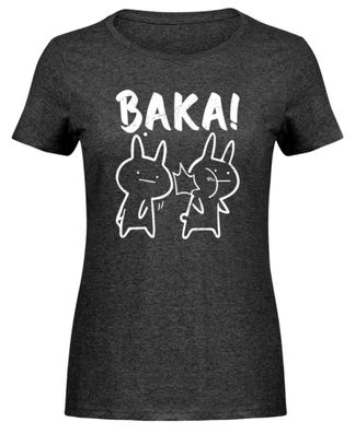 BAKA! - Damen Melange Shirt