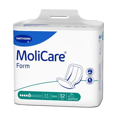 Hartmann MoliCare® Form Vorlage, 5 Tropfen - 32 Stück | Packung (32 Stück)