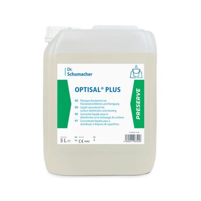 Dr. Schumacher Optisal® Plus Desinfektionsreiniger - 5 Liter | Kanister (5000 ml)