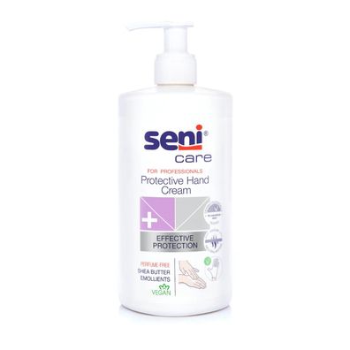 Seni Care Handschutzcreme mit Sheabutter - 500 ml | Tube (500 ml)