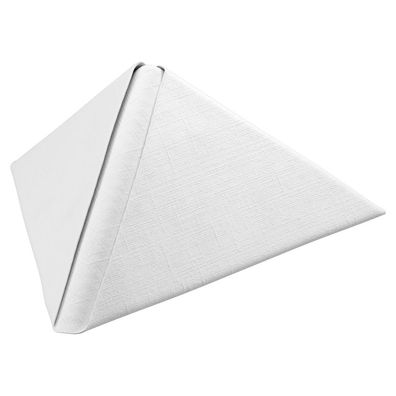 Dunilin®-Serviette 40 x 40 cm Weiß| Packung (45 Stück)