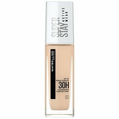 Maybelline New York Superstay activewear 30h foundation #03-true ivory 30ml