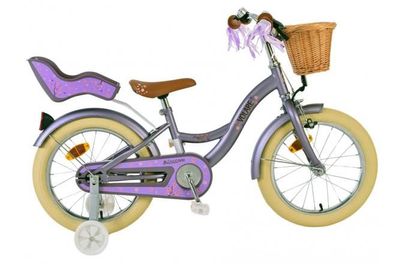 Volare Blossom Kinderfahrrad - Mädchen - 16 Zoll - Lila