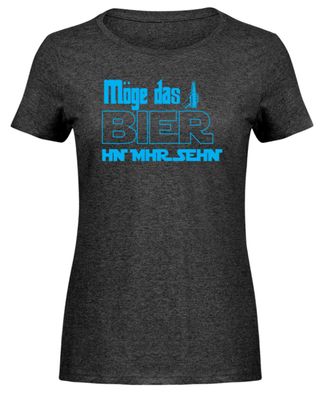 möge das BIER HN MHR SEHN - Damen Melange Shirt