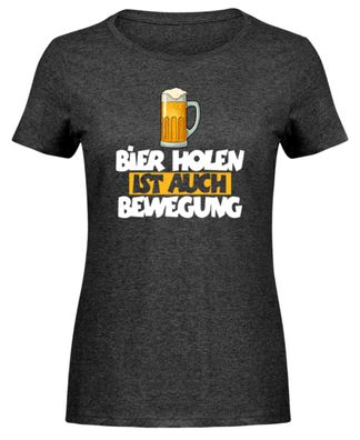 BIER HOLEN IST AUCH Bewegung - Damen Melange Shirt