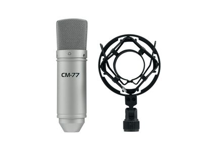 Omnitronic MIC CM-77 Kondensatormikrofon