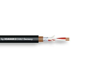 SOMMER CABLE DMX Kabel 2x0,34 100m sw BINARY FRNC