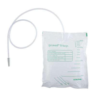 100x B. Braun Urimed® B'Bags Urin- & Sekretbeutel 2 Lite| Packung (1 Stück)