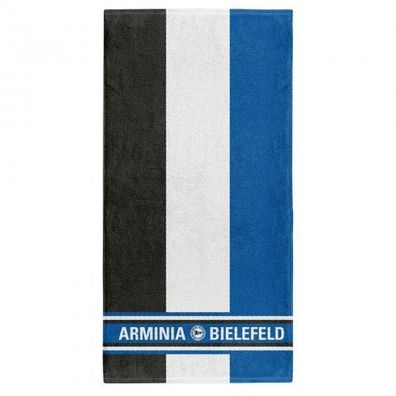 Arminia Bielefeld Duschtuch Balken Fussball Multicolor