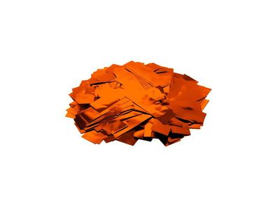 TCM FX Metallic Konfetti rechteckig 55x18mm, orange, 1kg