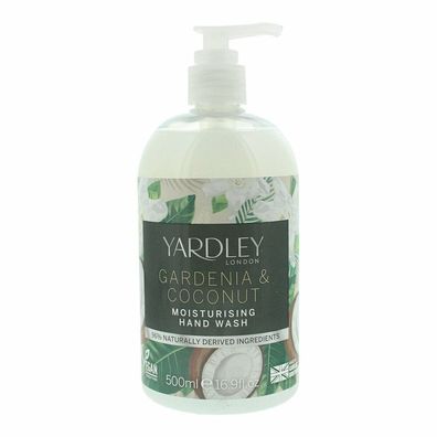 Yardley London Gardenia & Coconut Milk Botanical Hand Wash 500ml