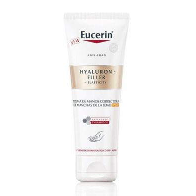 Eucerin Hyaluron Filler Elastizität Flecken korrigier Handcreme 75ml