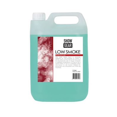 Showgear Low Smoke Fluid 5l - niedrig schwebender Nebel